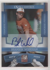 2010 Donruss Elite Extra Edition /450 Brandon Workman #14 Auto