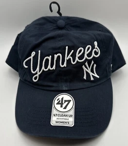 New York Yankees '47 Navy Millie Clean Up Adjustable Hat Women’s - Picture 1 of 9