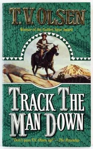 Track the Man Down by Theodore V. Olsen 1998 Leisure Books Paperback - Imagen 1 de 1