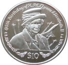 2006 Sierra Leone $10 - 80Th Bday Elizabeth Ii - 1Oz Silver - Rare - In Capsule