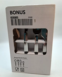 Ikea Edelstahl Besteck 16 Teile BONUS Henrik Preutz 500.871.85 Service 4 Stück - Bild 1 von 3