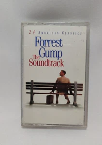 FORREST GUMP (1994) The Soundtrack Audio Cassette Tape 24 American Classics - Foto 1 di 4