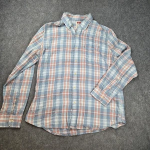 Levi's Men's Long Sleeve Button Down Collar Checked Shirt Size XL G14-19 - Picture 1 of 17