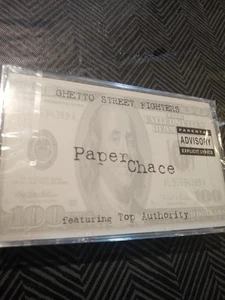 GHETTO STREET FIGHTERS Paper Chase NEW/STILL SEALED Cassette 1997 HipHop Gangsta - Picture 1 of 6