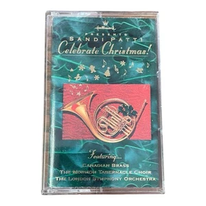 Hallmark Presents Sandi Patti Celebrate Christmas 1992 Music Cassette Tape - Imagen 1 de 4