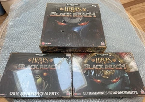 Warhammer 40k Heroes of Black Reach + Orc & Ultramarines Reinforcements - Picture 1 of 3