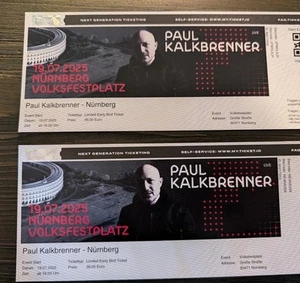 Paul Kalkbrenner Nürnberg 2 Tickets - Bild 1 von 1