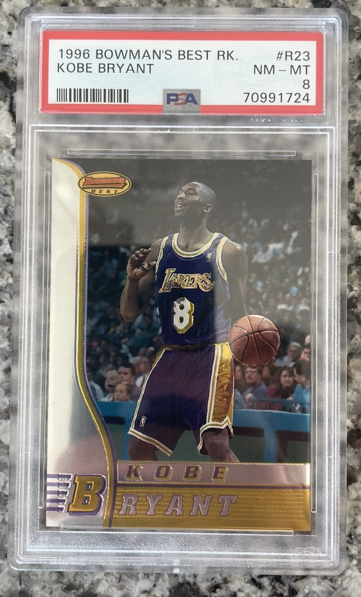 Kobe Bryant 8 Graded Rookie Basketball Trading Cards & Accessories