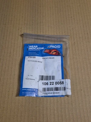 Genuine NEW Mercedes-Benz Pagid P8035 Brake Pad Wear Sensor Indicator 106220058 - Image 1 of 3
