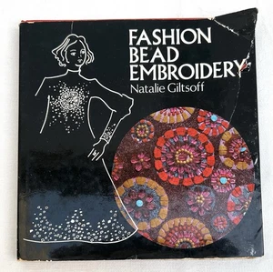 Bead Work on Clothing Fashion Bead Embroidery Natalie Giltsoff Inspiration Book - Picture 1 of 24