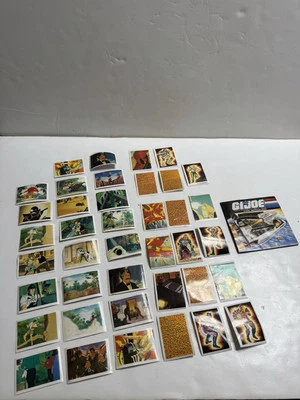 Vtg 1987 GI JOE Hasbro Sticker Trading Cards, Set of 40 - Image 1 of 4
