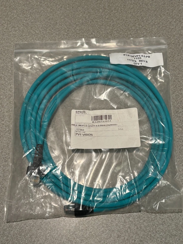 EPSON IFC6-GAVPT-5.0-PB/R12NZ9009Y CABLE - Image 1 of 1