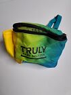 Truly Hard Seltzer Pastel Rainbow Festival Fannypack Belt Bag With Coozie