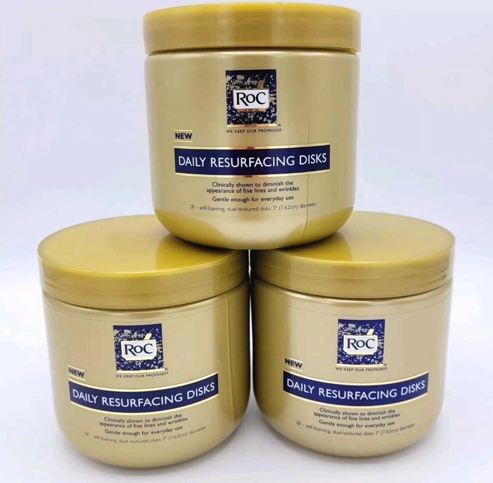 RoC Daily Resurfacing Facial Disks Foaming New Packaging  - 28 Count (3 Pack) - Image 1 of 1