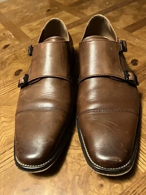Zapato de vestir marrón carmelo con puntera cuadrada de Nordstroms tienda para hombre talla 10M Foto 1 de 4
