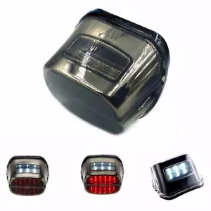 LED Tail Brake Light License Plate Lamp For Harley FLHT FLHTCI Electra Glide - Picture 1 of 11
