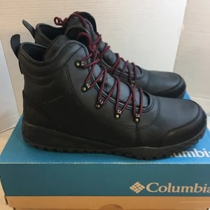 Columbia Mens Fairbanks Rover II Snow Boots Black Size 14 BM7634-010 NEW! - Picture 1 of 9