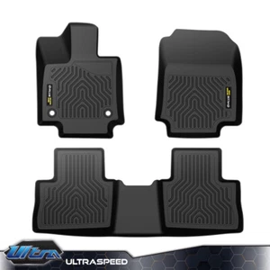Fit For 2019-2024 Toyota RAV4 Floor Mats Liners All Weather TPE Carpet - Picture 1 of 12