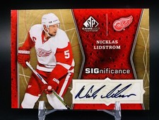 2009-10 SP Game Used Edition SIGnificance /50 Nicklas Lidstrom #SIG-NL Auto HOF