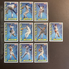 1991 SCORE K-MAN Baseball Card Ten Cards RYAN, CLEMENS, GOODEN, CONE, + !