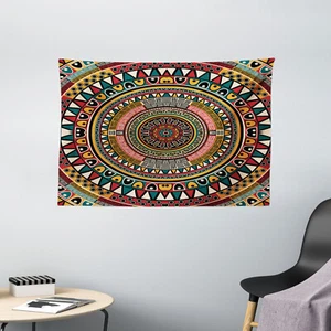 Tribal Tapestry African Ethnic Color Art Print Wall Hanging Decor 60Wx40L Inches - Picture 1 of 1