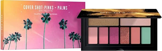 Smashbox Cover Shot PINKS + PALMS Eye PALETTE 8 Color Pallete Soft Pinks NIB - Image 1 of 1