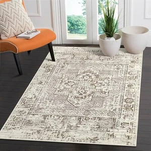 Lahome Boho Waschbar 3x5 Teppich Eingangsteppich, Bohemian Soft Kleine Teppiche für Bad - Bild 1 von 5