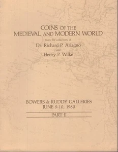 Coins Of The Medieval And Modern World Auction Catalog June 1980 031318nonr - Imagen 1 de 1