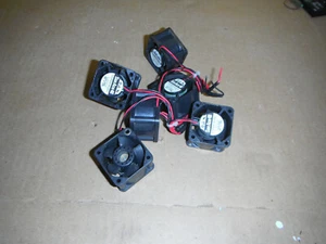 Lot of 6 Small Computer Fans 24V (0654) - Picture 1 of 2