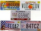 Sammlung von 5 USA Nummernschild FLORIDA License Plates METALLSCHILD