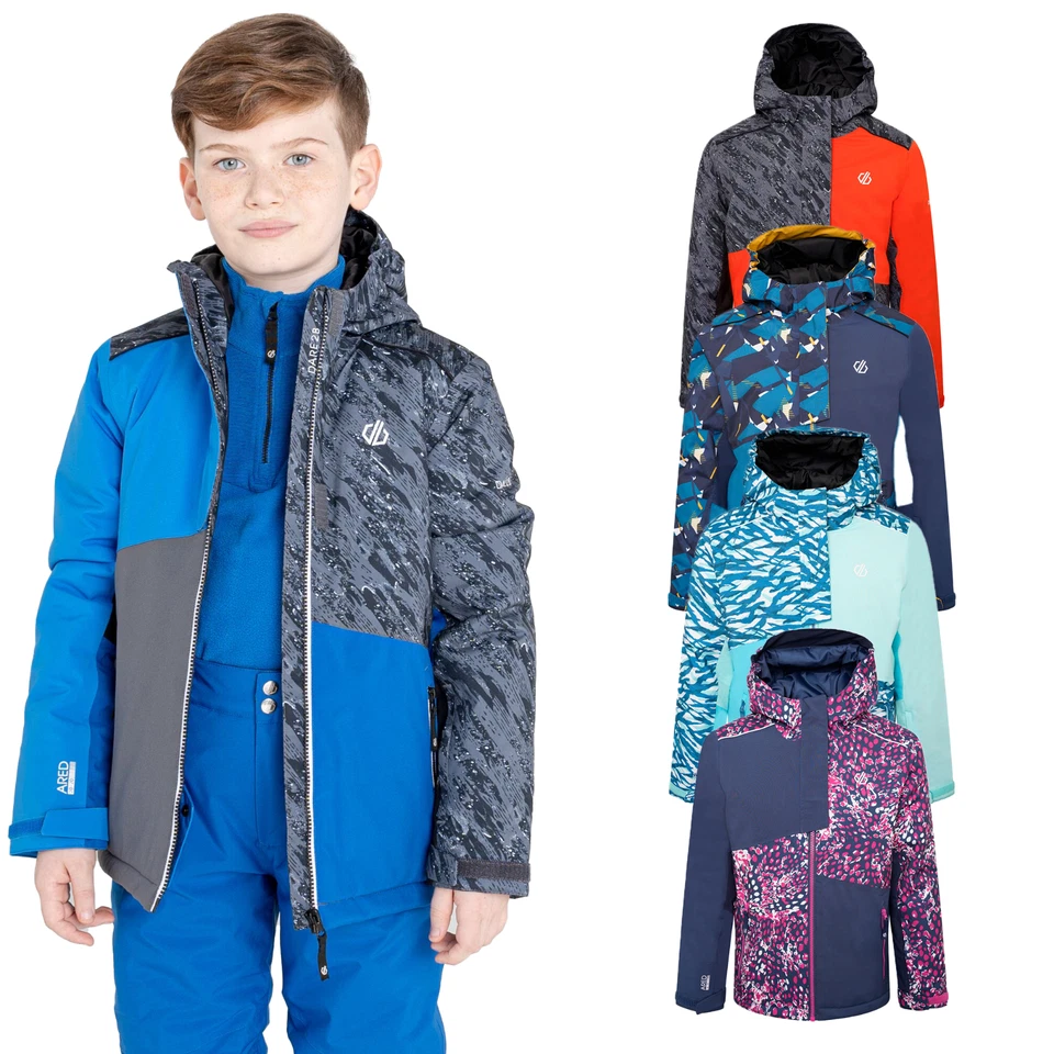 Dare2b Kids Glee Ski Jacket Boys Girls Childs Quilted Padded Rain Coat RRP 100 - Image 1 of 1