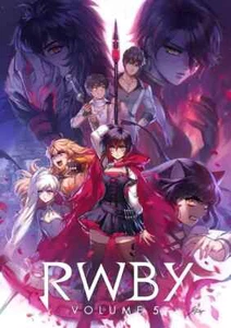 RWBY Volume 5 Limited Edition 2Blu-ray w/ Booklet + Mobile Ring Holder Region A - Picture 1 of 1