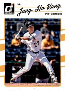 2017 Donruss #137 Jung-Ho Kang Pittsburgh Pirates
