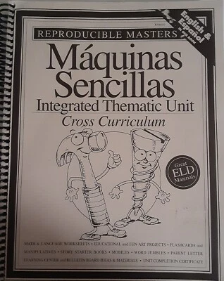 Maquinas Sencillas - Integrated Thematic Unit Cross Curriculum - Image 1 of 4