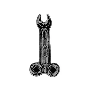 Tool Spana Tool Iron/Sew On Patch Badge Embroidered Applique For Clothes - Picture 1 of 1