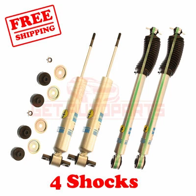 Kit 4 Bilstein B8 5100 3" Front & 3" Rear lift shocks for Chevy C1500 94-`99 - Imagem 1 de 4