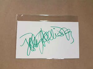 Polly Holliday Autograph card TV Actor Signed Alice