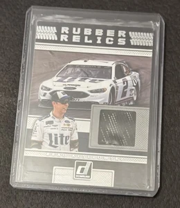 2018 Panini Donruss NASCAR Rubber Relics #RR-BK Brad Keselowski - Picture 1 of 2
