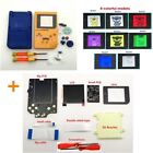 Yellow Blue Pre-cut Shell & OSD Version RIPS LCD iPS Kit For GameBoy DMG GBO