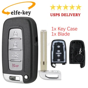 For 2011 2012 2013 Kia Sorento Optima Forte Smart Car Key Fob Case Shell + Blade - Picture 1 of 11