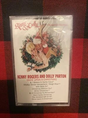 SEALED Brand New! Once Upon a Christmas Dolly Parton/Kenny Rogers Cassette Rare - Image 1 of 4