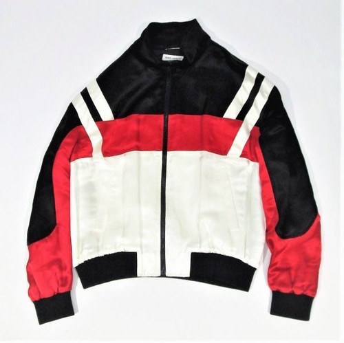 SAINT LAURENT (YSL) Saint Laurent Paris 22SS 664170 Y2D60 seta teddy blouson uomo 42 giacca zip