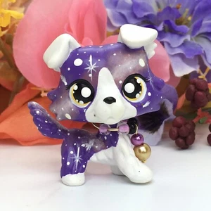 Mini Pet Shop, Galaxy Dog Puppy, Collie OOAK Custom Hand Painted, Nice! - Bild 1 von 5