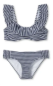 NWT Vineyard Vines For Target Navy/White Striped Bikini Matching Set Size XL!! - Picture 1 of 7