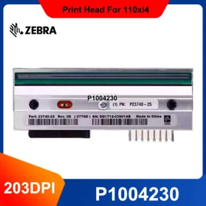 Printhead for Zebra 110Xi4 Thermal Label Printer 203dpi PN:P1004230 - Afbeelding 1 van 7