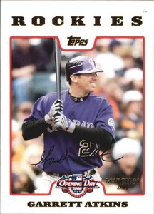 2008 Topps Opening Day Baseball Insert/Parallel Singles (Pick Your Cards)