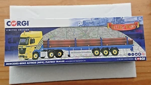 Corgi CC15811 Mercedes Benz Actros MP4 & Trailer Middlebrook Trans. Ltd Edition - Picture 1 of 5