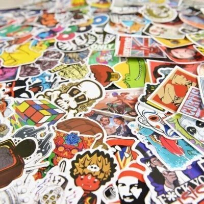 1000 Random Skateboard Stickers Bomb Laptop Luggage Decals Dope Sticker Pack Lot