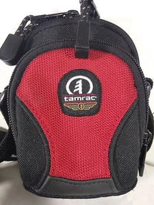 Tamrac Camera Bag - Red Small Shoulder Case w/ Strap 5214 - Picture 1 of 6