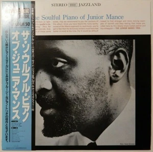 Junior Mance The Soulful Piano Jazzland VIJ-142 OBI JAPAN VINYL LP JAZZ - Picture 1 of 5